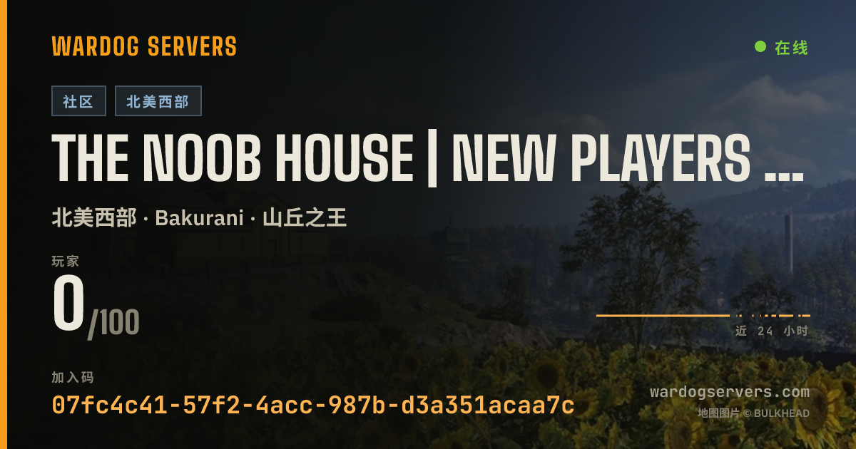 The Noob House | New Players Welcomed | Discord.GG/tmzKQqJYyQ 的实时状态横幅