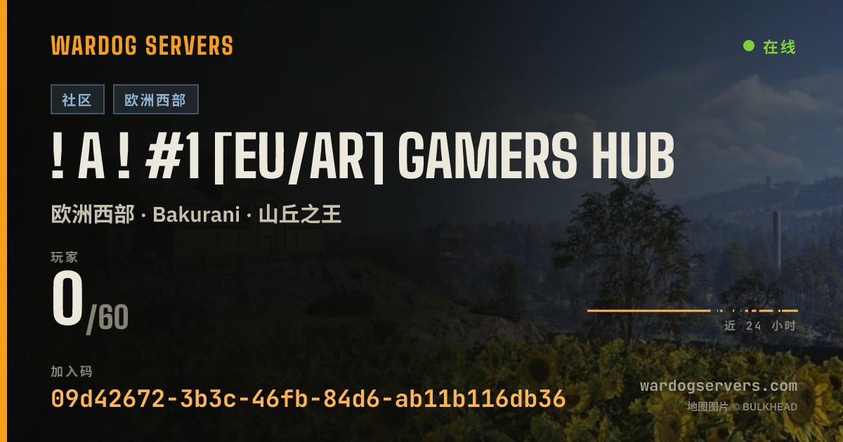 ! A ! #1 [EU/AR] Gamers Hub 的实时状态横幅