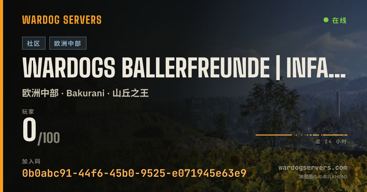 Wardogs Ballerfreunde | Infantry 的实时状态横幅