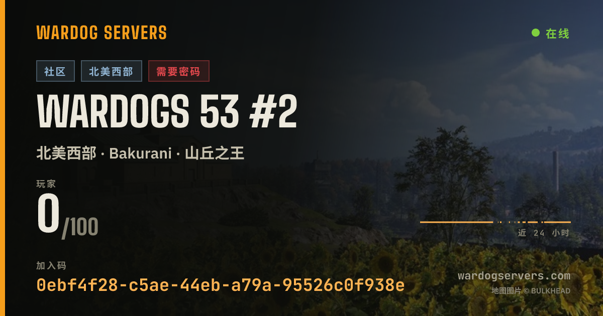 WARDOGS 53 #2 的实时状态横幅