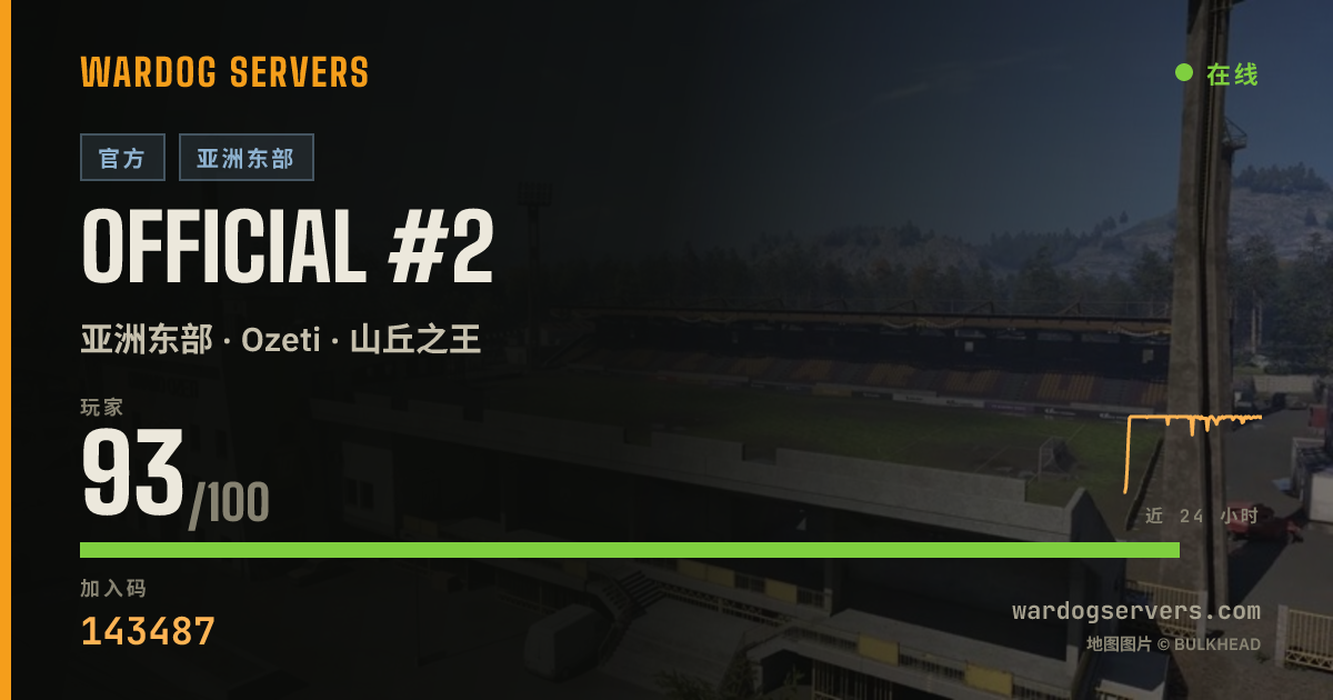 Official #2 的实时状态横幅