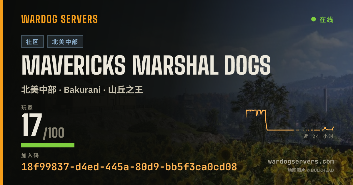 Mavericks Marshal Dogs 的实时状态横幅