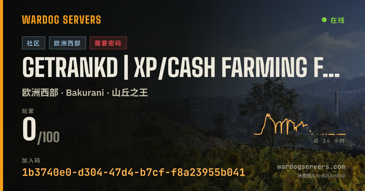 GETRANKD | XP/Cash Farming Factory | discord.gg/gXSNme5TRG 的实时状态横幅