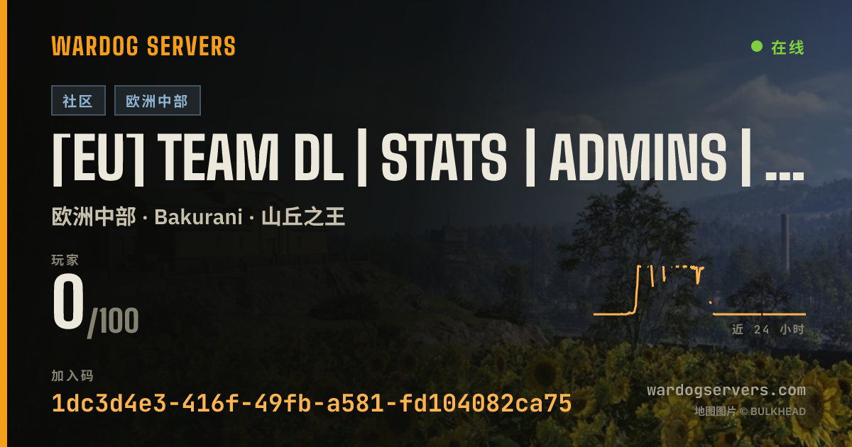[EU] TEAM DL | STATS | ADMINS | SERVEURS.TEAMDL.FR 的实时状态横幅