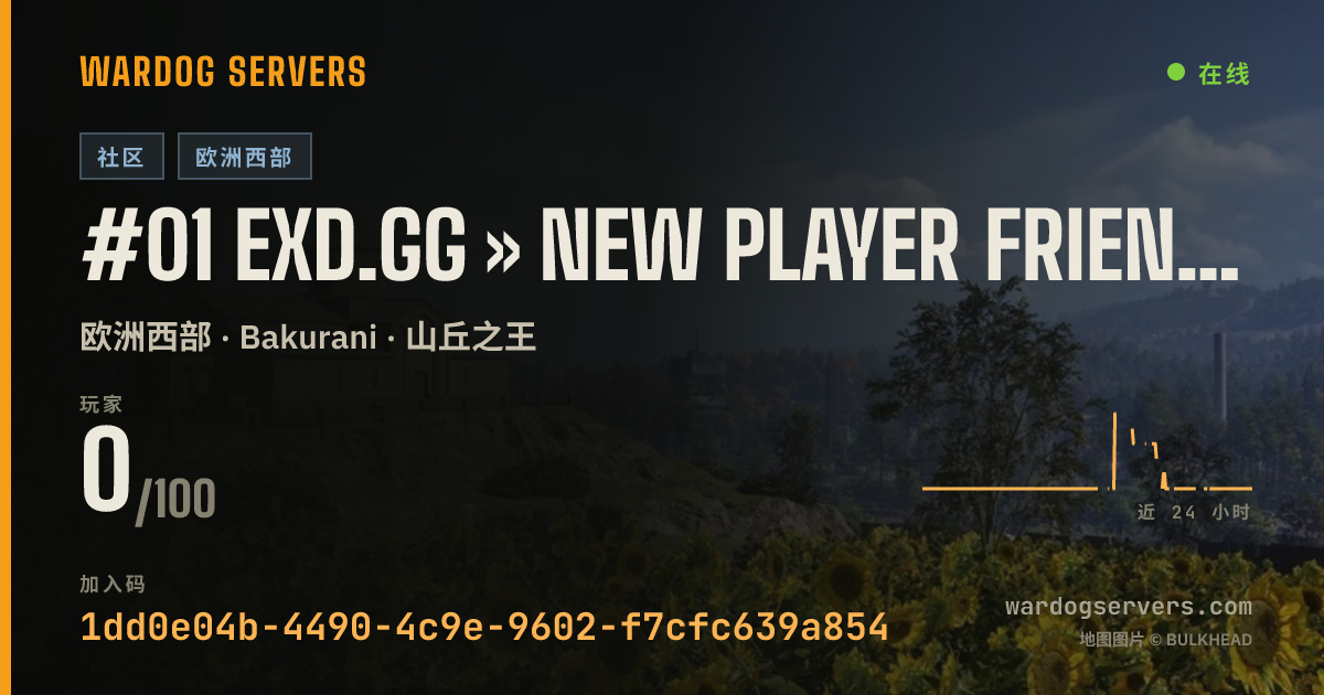 #01 EXD.gg » New Player Friendly » All Maps | Discord.exd.gg 的实时状态横幅