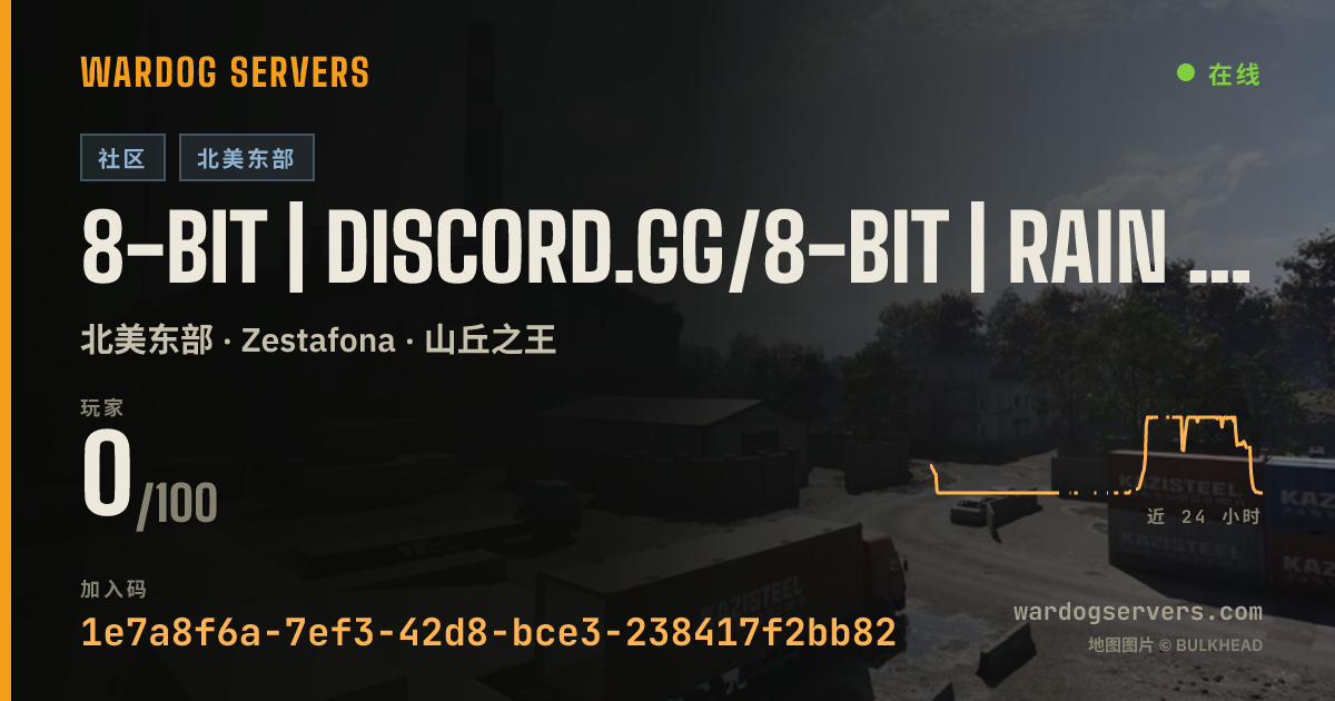 8-BIT | discord.gg/8-bit | Rain in Rotation 的实时状态横幅