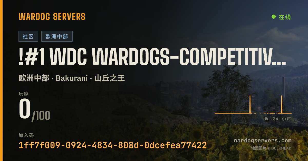 !#1 WDC Wardogs-competitive [ger/eng] fast-cash/xp-active-admin 的实时状态横幅