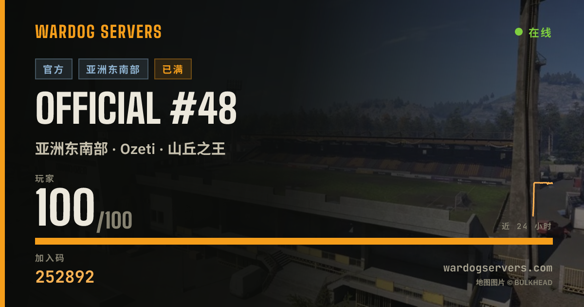 Official #48 的实时状态横幅
