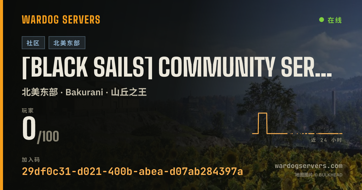 [Black Sails] Community Server NA East #1 的实时状态横幅