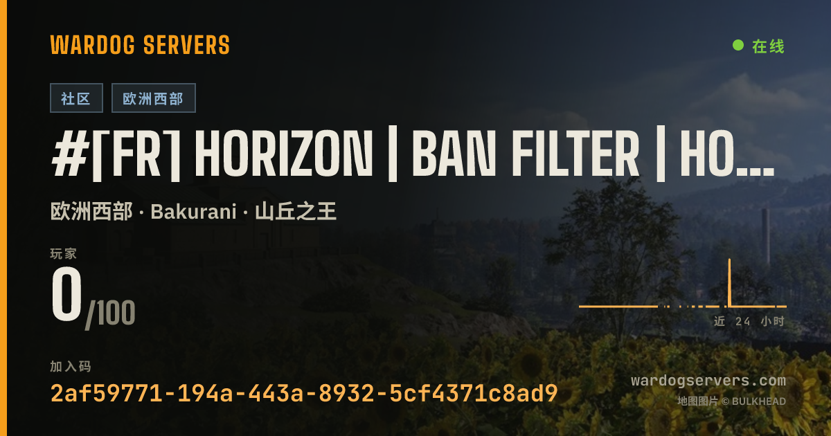#[FR] HORIZON | Ban filter | horizon.atomos.fr | dsc.gg/hzfr 的实时状态横幅