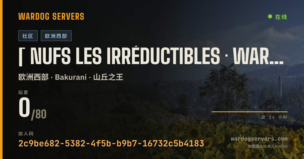 [NFS] NUFS | Les Irreductibles | FR | Entraide & Fun 的实时状态横幅