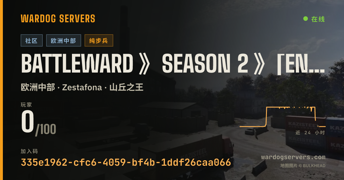BATTLEWARD 》Season 2 》[ENG/GER] 》Active Admins 的实时状态横幅