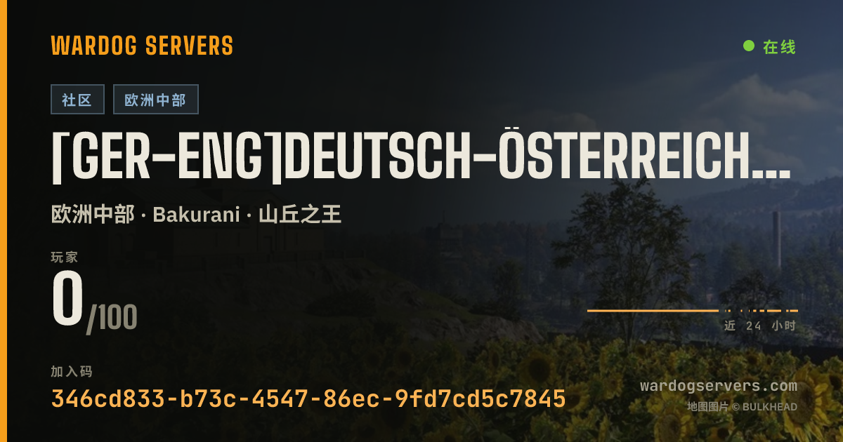 [GER-ENG]Deutsch-Österreichische Wardogs Gilde 的实时状态横幅