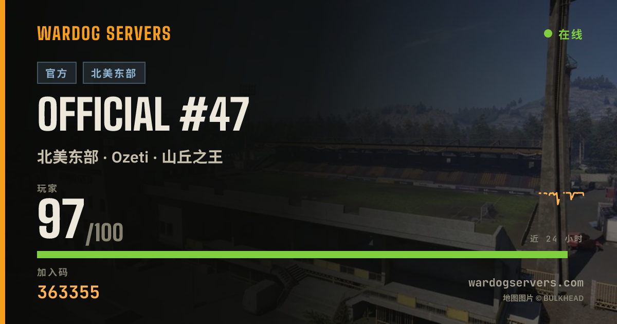 Official #47 的实时状态横幅