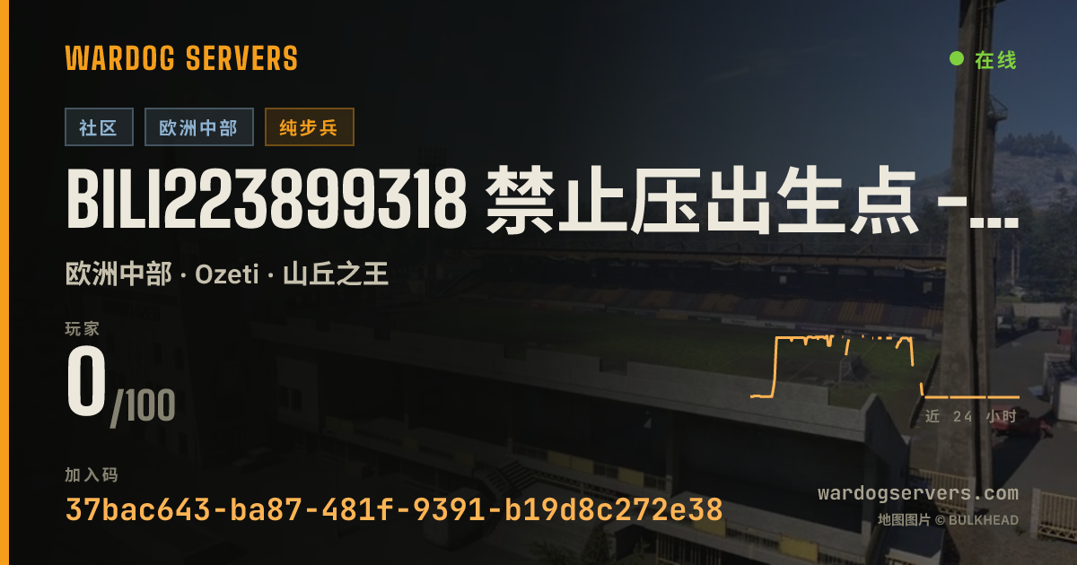 Bili223899318 禁止压出生点 - No Spawn Camping 的实时状态横幅
