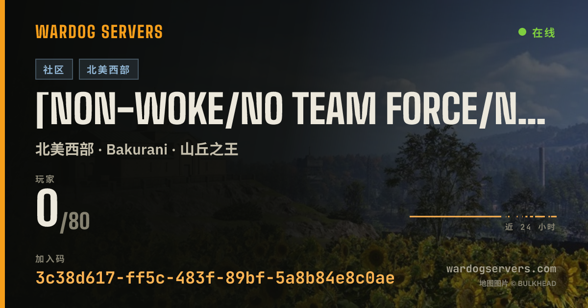 [NON-WOKE/NO TEAM FORCE/NO MIN PLAYERS] THE GOON SQUAD | US WEST 的实时状态横幅
