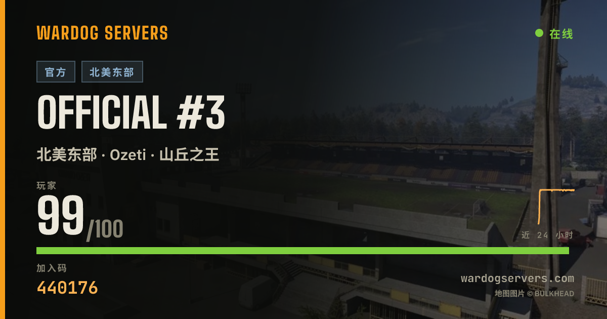 Official #3 的实时状态横幅