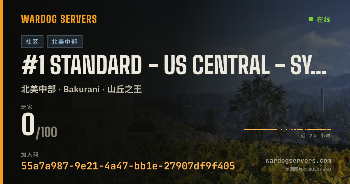 #1 Standard - US Central - Synergy | discord.synergyorigin.com 的实时状态横幅