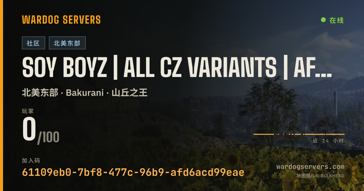 SOY BOYZ | ALL CZ VARIANTS | AFK SEEDING REWARDS 的实时状态横幅