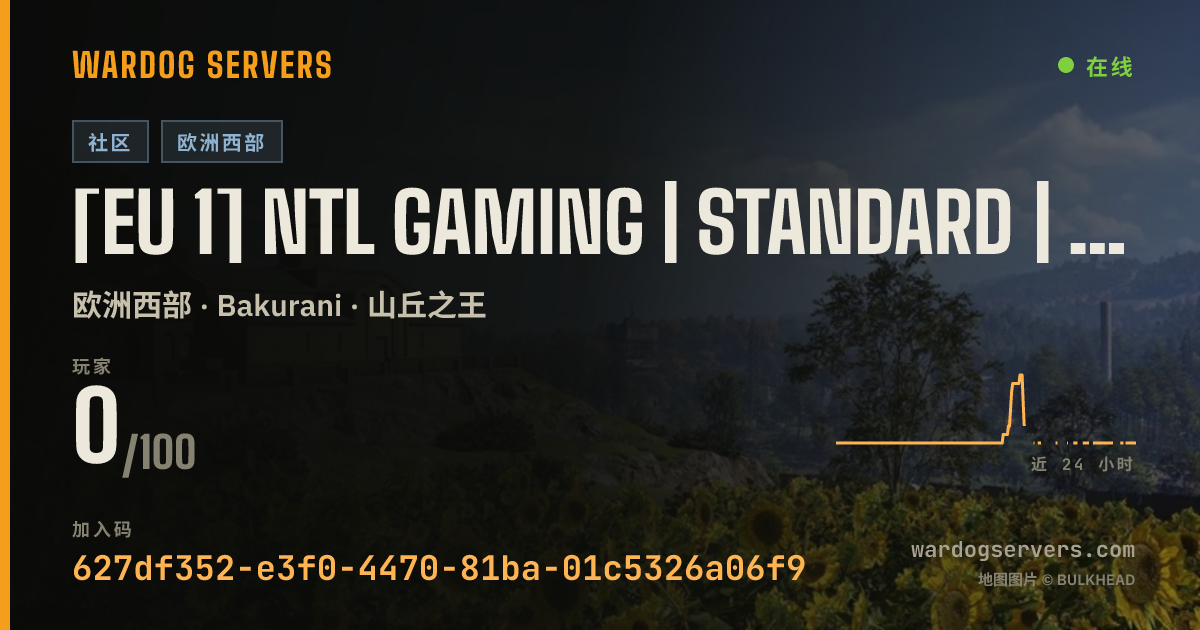 [EU 1] NTL Gaming | Standard | discord.gg/NTLGaming 的实时状态横幅