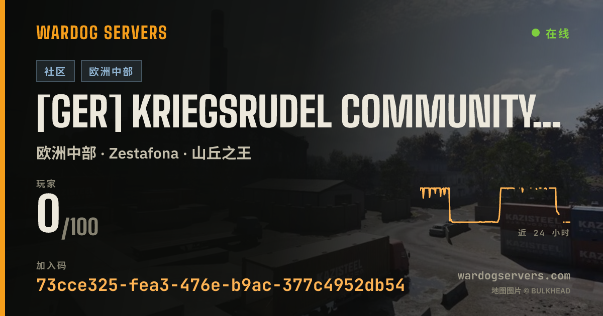[GER] Kriegsrudel Community Server [WarG] 的实时状态横幅
