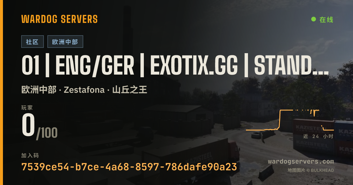 01 | ENG/GER | EXOTIX.GG | STANDARD | 00-00-00 的实时状态横幅