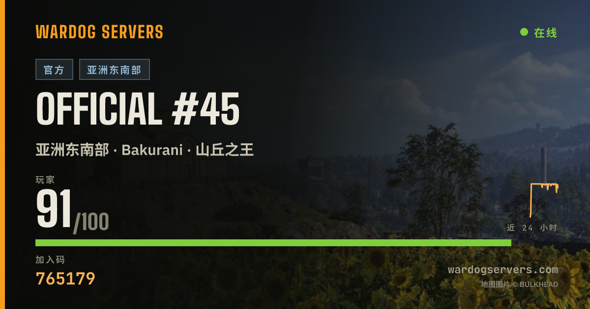 Official #45 的实时状态横幅