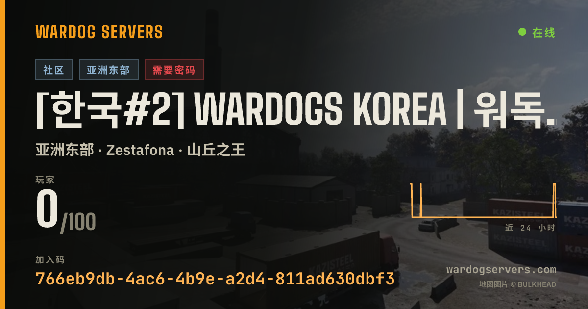[한국#2] WARDOGS KOREA | 워독스 한국 커뮤니티 [인증전용] 的实时状态横幅
