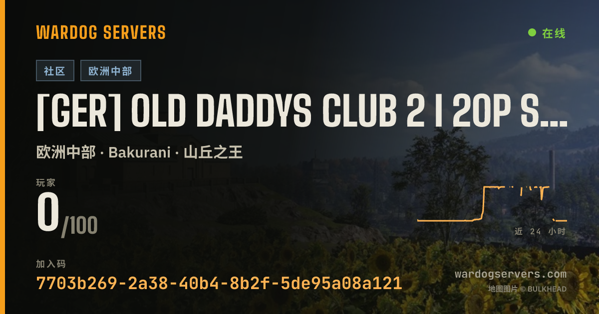 [GER] Old Daddys Club 2 I 20p Start 的实时状态横幅