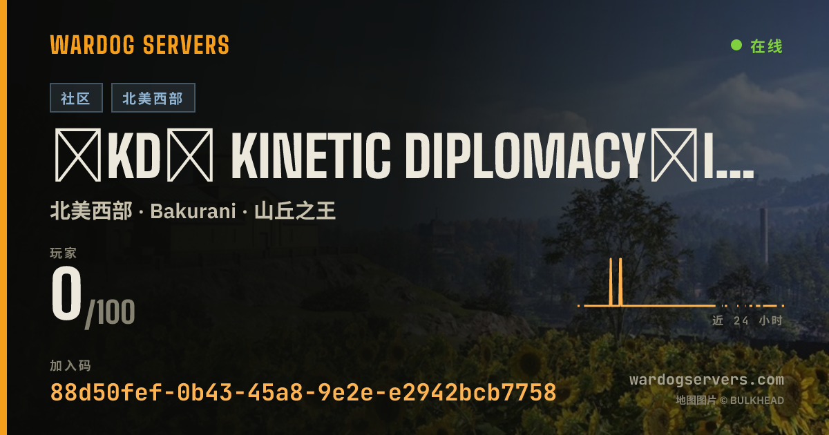 ΞKDΞ Kinetic Diplomacy︱INF︱Vet/1st Responder PRIO Q 的实时状态横幅