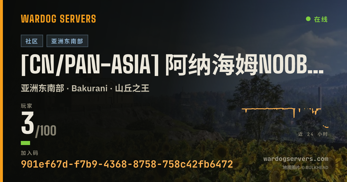 [CN/PAN-ASIA] 阿纳海姆noob服 | 萌新打灰运输友好 | 禁圈外拦截堵家 | 讨论群1130715362 的实时状态横幅