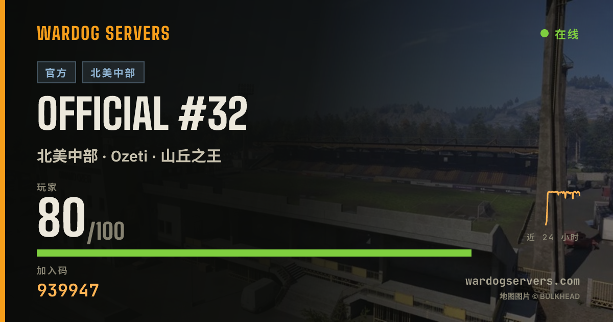 Official #32 的实时状态横幅