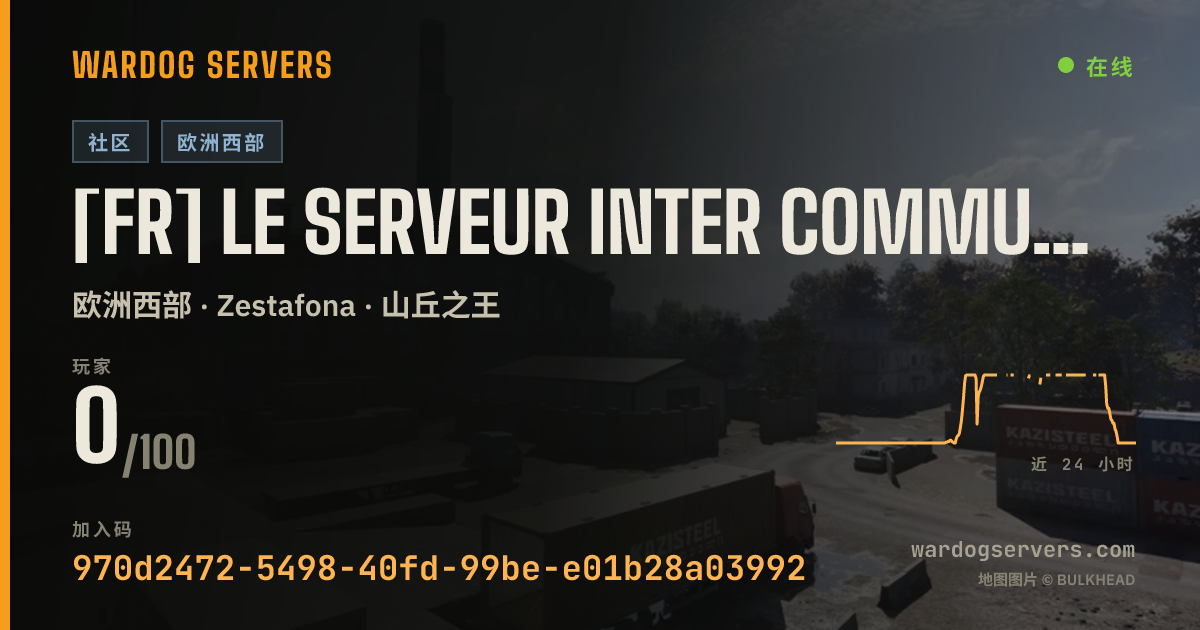 [FR] LE SERVEUR INTER COMMUNAUTÉS 的实时状态横幅
