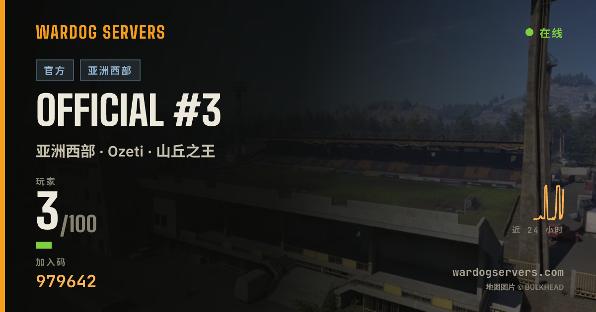 Official #3 的实时状态横幅