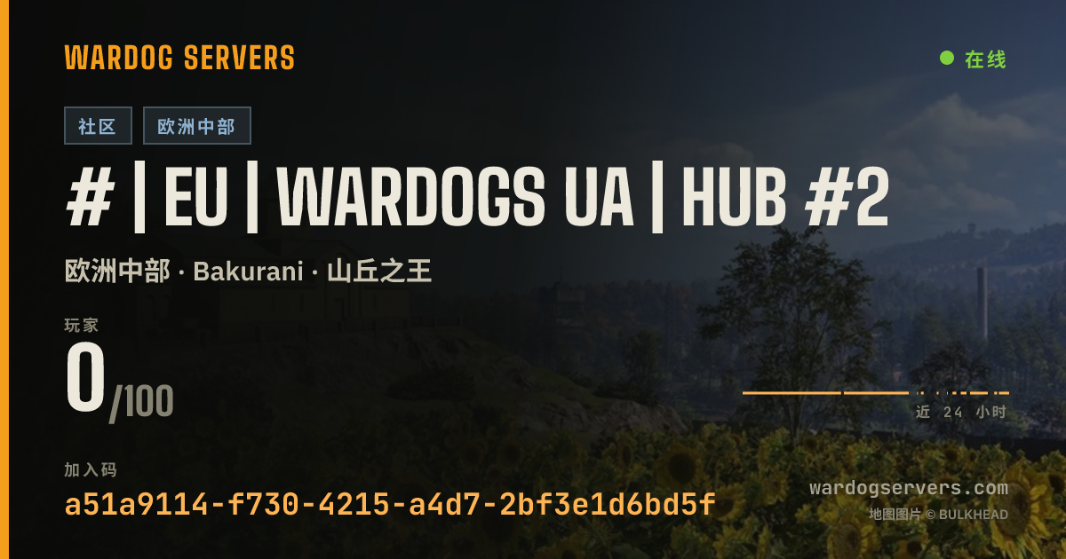 # | EU | WARDOGS UA | HUB #2 的实时状态横幅