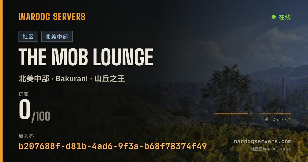 The MOB Lounge 的实时状态横幅