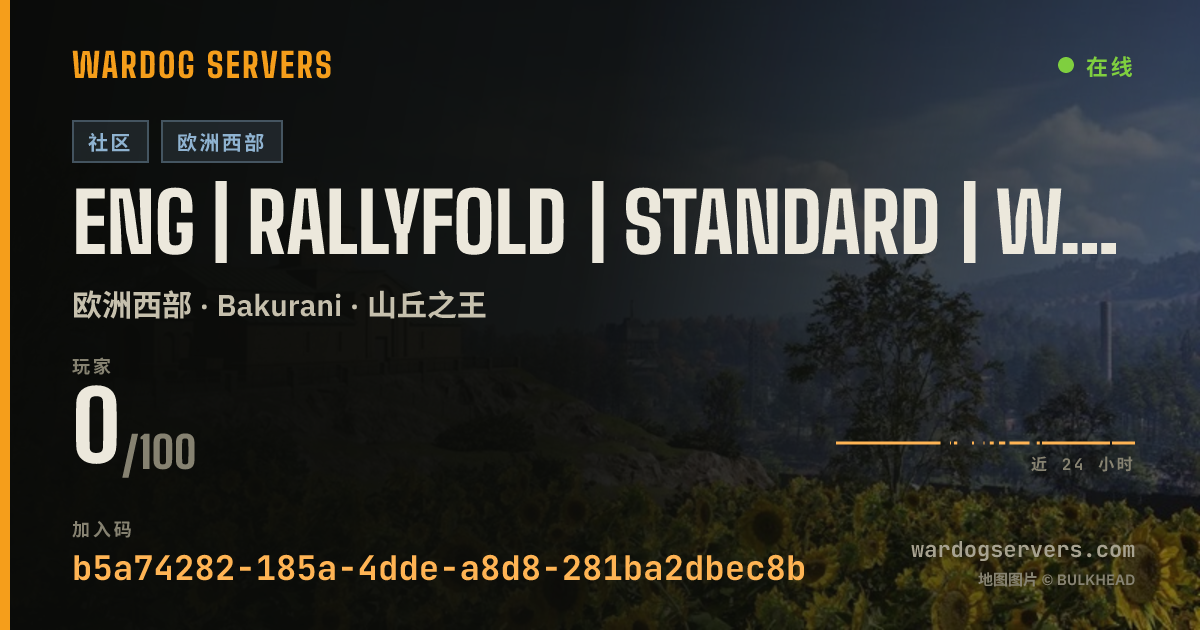 ENG | RALLYFOLD | STANDARD | www.rallyfold.win 的实时状态横幅