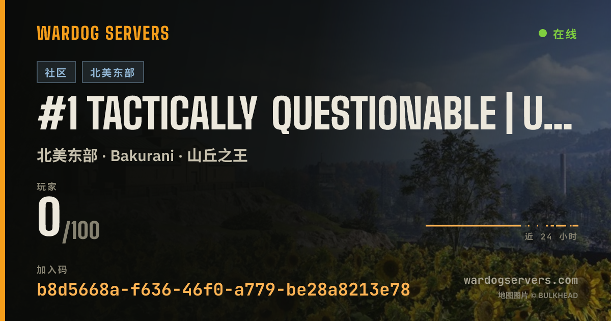 #1 Tactically Questionable | US East 的实时状态横幅