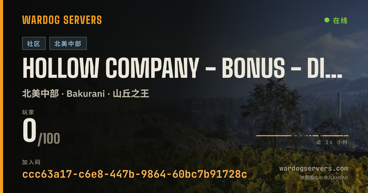 Hollow Company - Bonus - discord.gg/ZMEzHAFTuW 的实时状态横幅