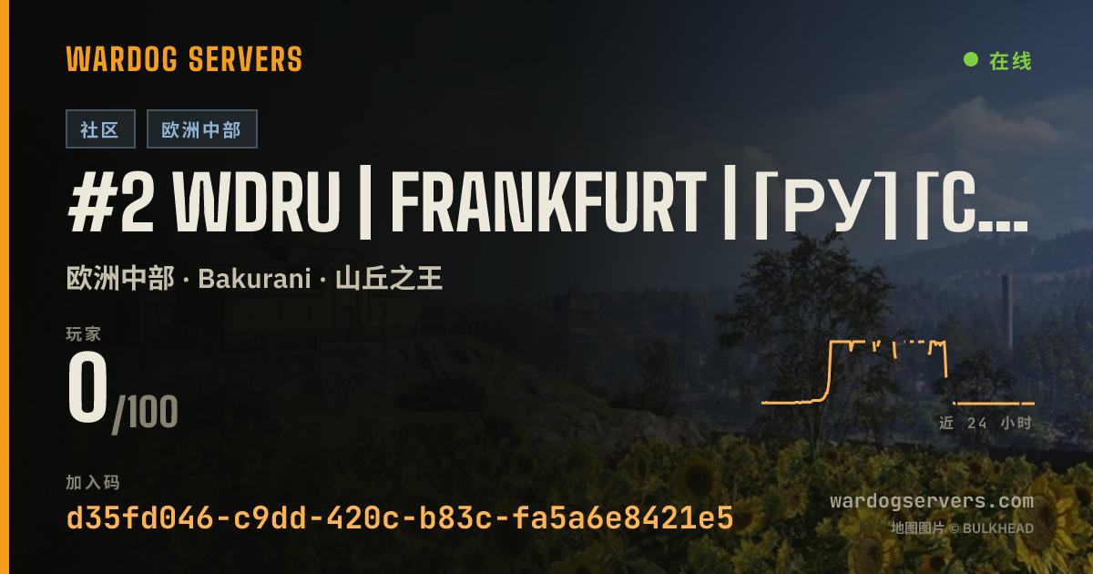 #2 WDRU | Frankfurt | [РУ] [CIS] [EU] [GER] +5% 的实时状态横幅