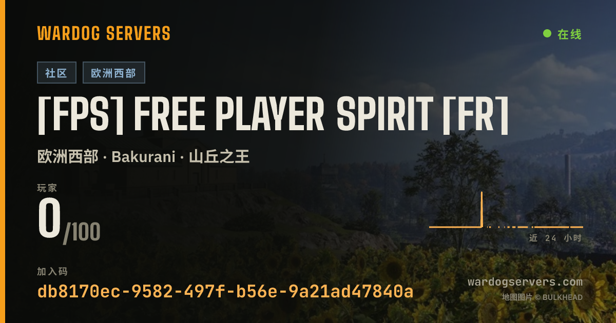[FPS] Free Player Spirit [FR] 的实时状态横幅