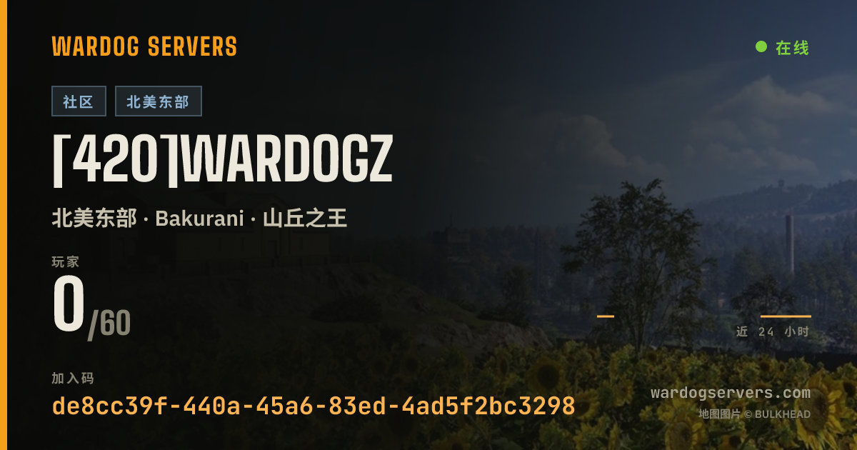 [420]WarDogz 的实时状态横幅