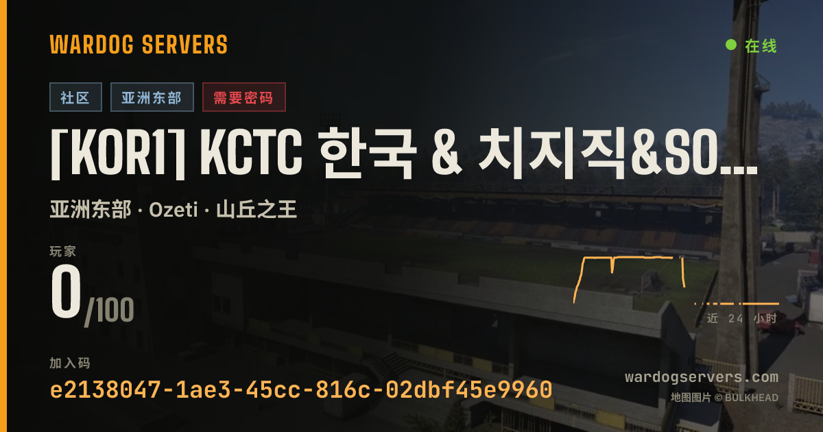 [KOR1] KCTC 한국 & 치지직&SOOP & PW : KCTC 디코 / 문의 : crazy_food 的实时状态横幅
