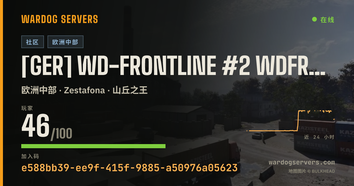 [GER] WD-Frontline #2 wdfrontline.com by XRealm 的实时状态横幅