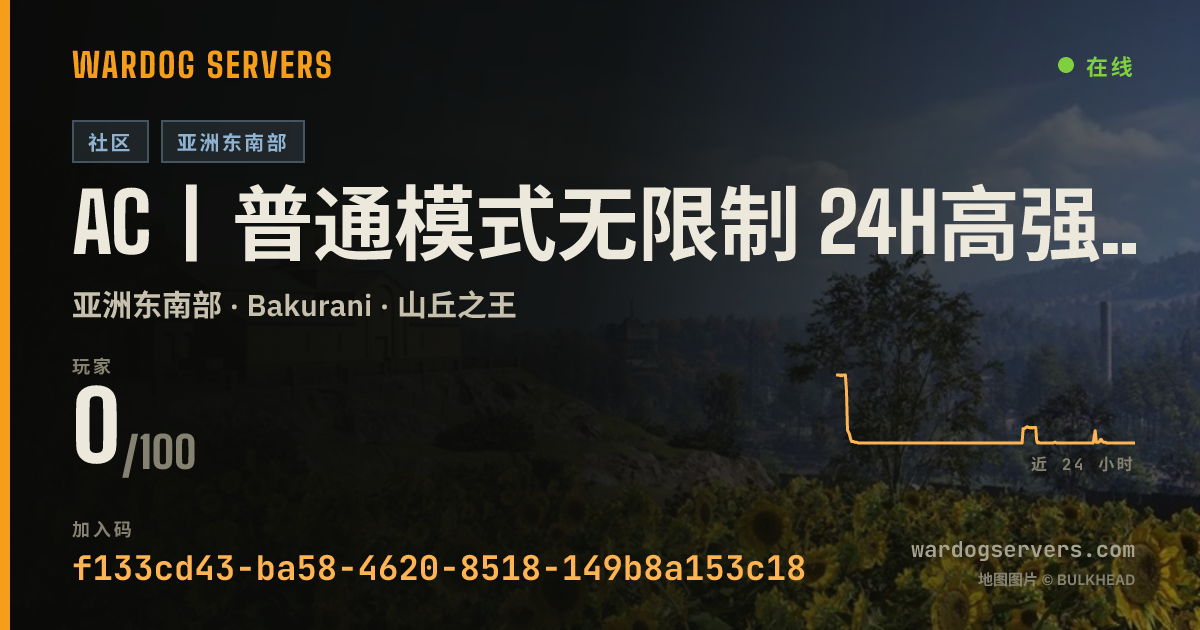 AC丨普通模式无限制 24h高强度清查外挂高经验加持 的实时状态横幅