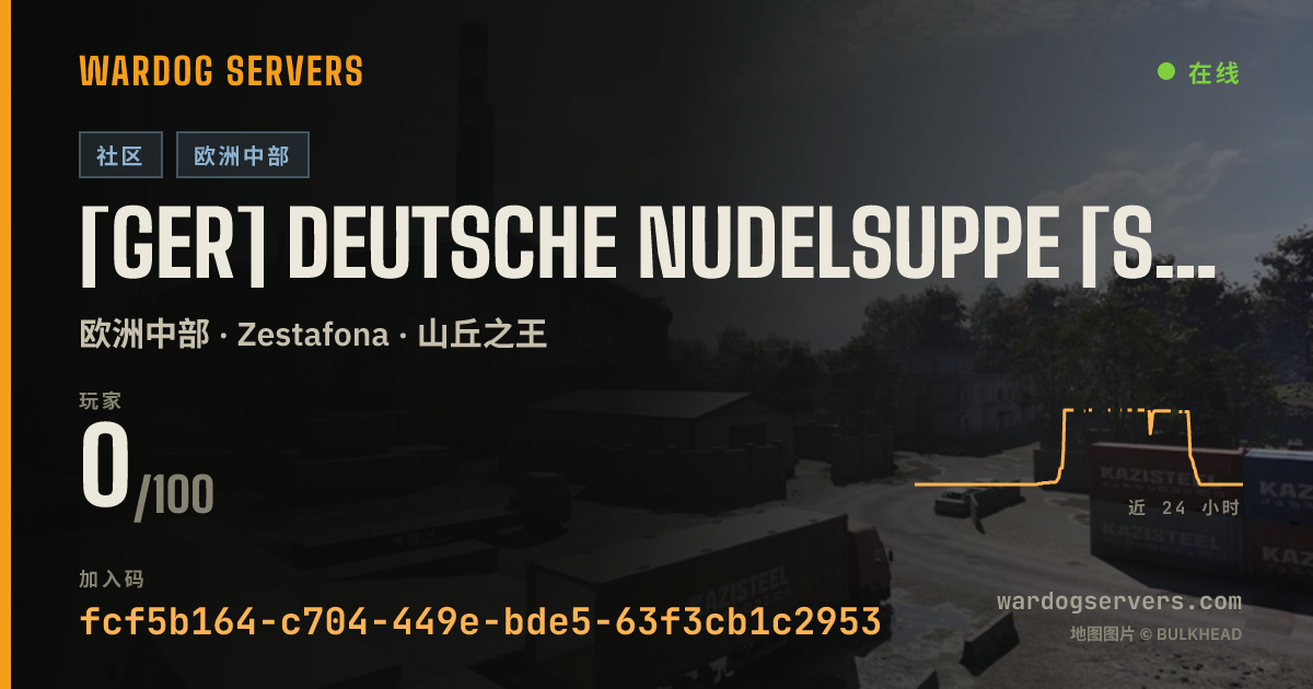 [GER] Deutsche Nudelsuppe [starts at 20 Players] | 0-0-0 的实时状态横幅